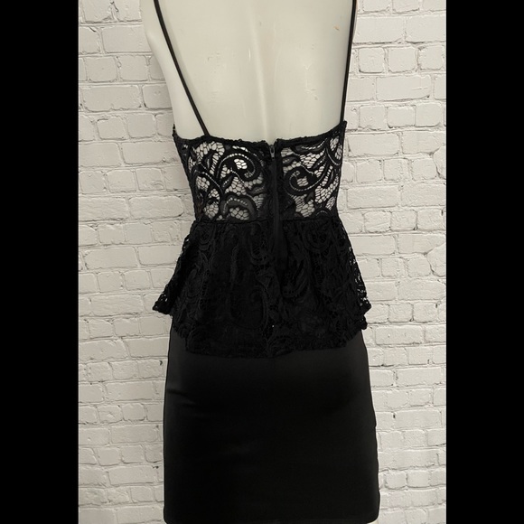 SPICEWEAR women BLACK STRIPED DRESS, size M. - Picture 12 of 13